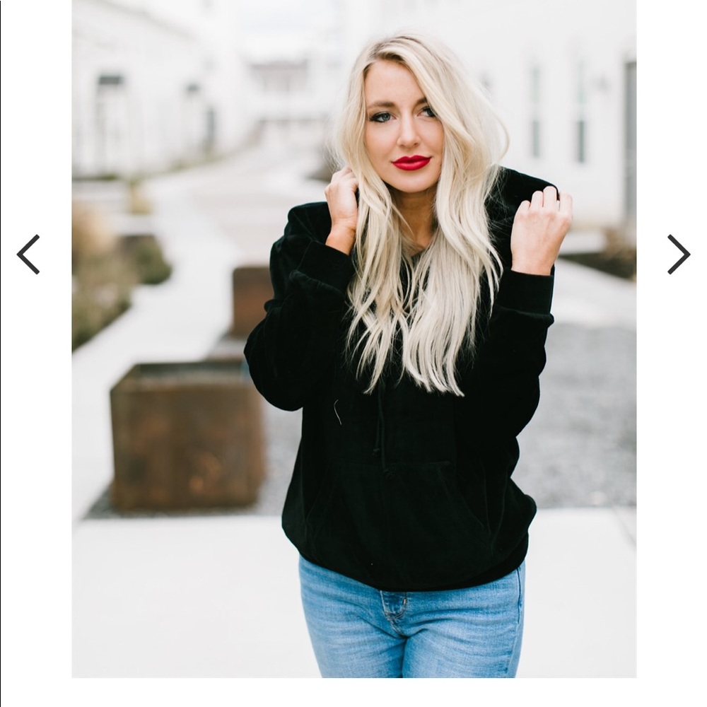 Velour Hoodie